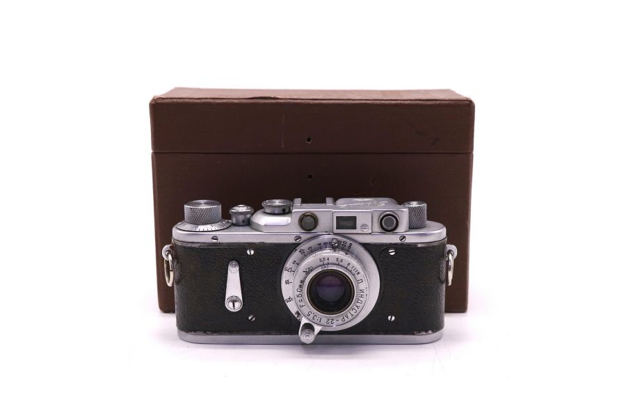 Редкость Зоркий-2 + Индустар-50 (1955) в упаковке