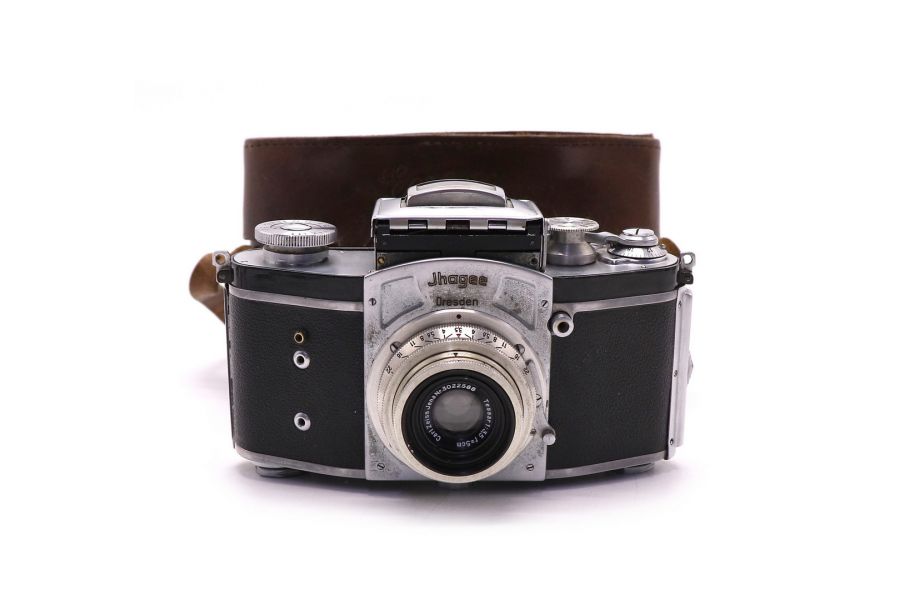 Exacta Jhagee Dresden + Tessar 3.5/50mm (Germany)