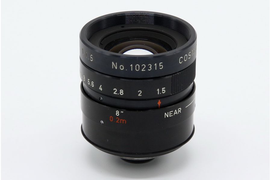 Cosmicar Television lens 1.5/8.5 mm