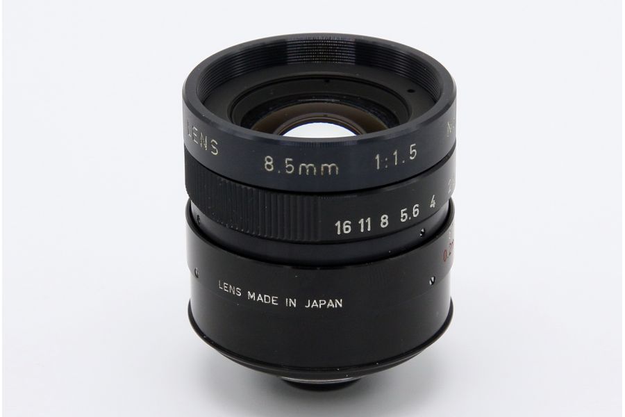 Cosmicar Television lens 1.5/8.5 mm