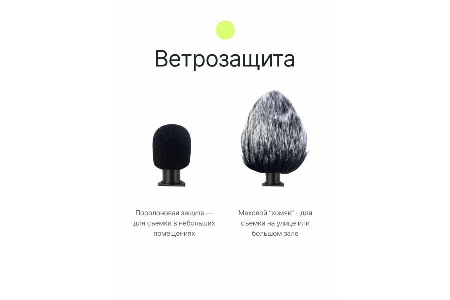 Петличный микрофон Raylab Rec. DH LavMic двойной 6м