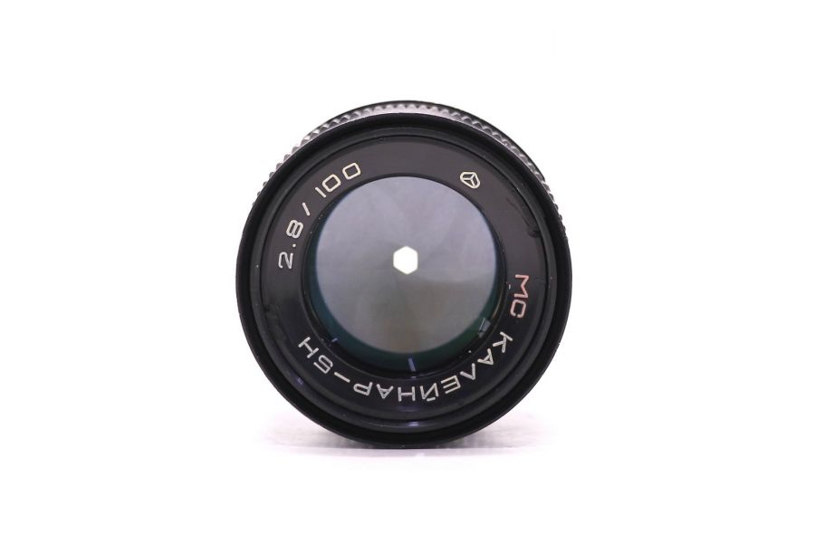 Объектив Калейнар 5Н МС 2.8/100 в тубусе (СССР)