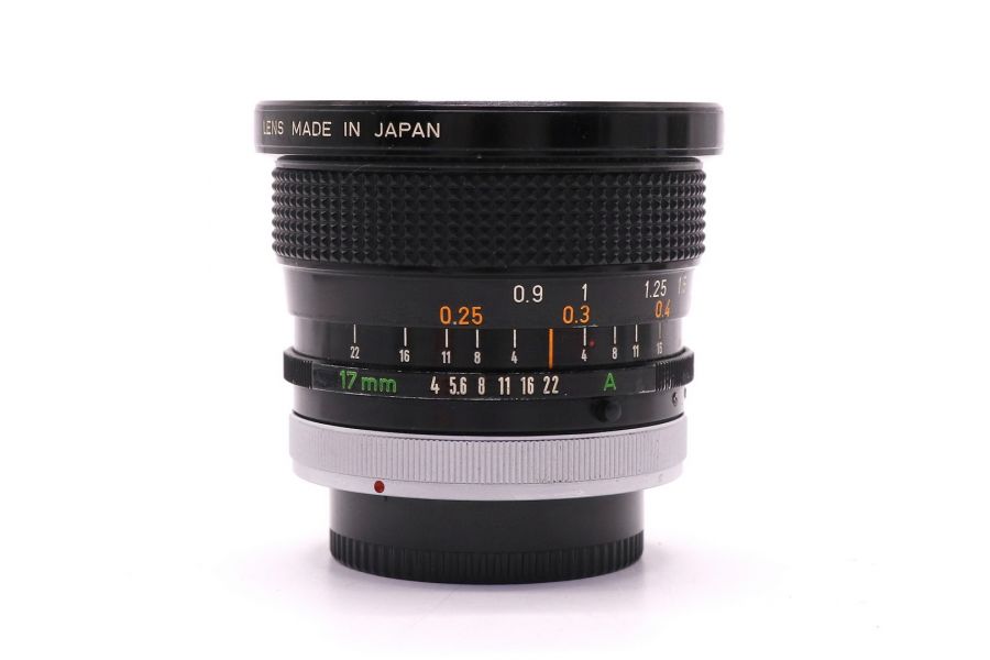Canon FD 17mm f/4 S.S.C.
