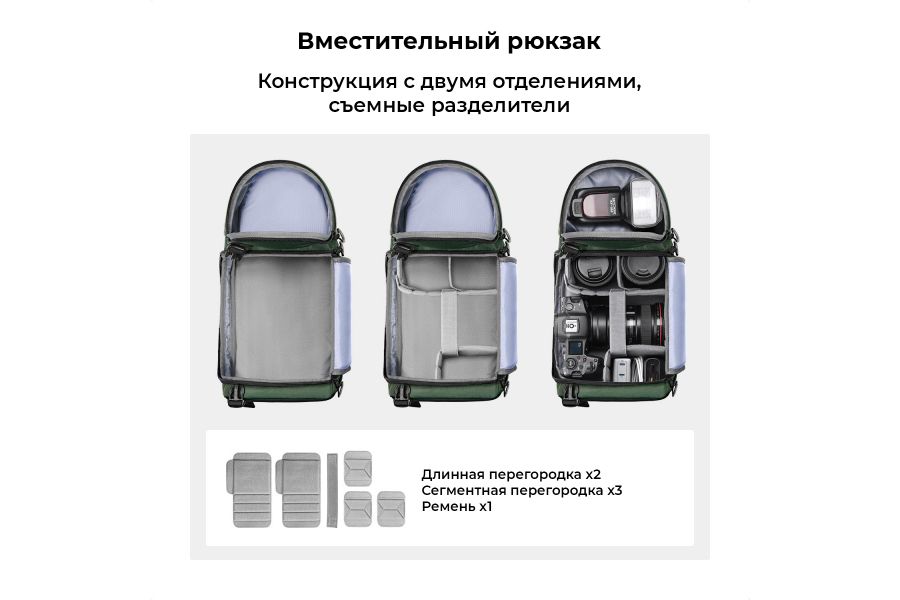 Фоторюкзак K&F Concept 10L KF13.141V3