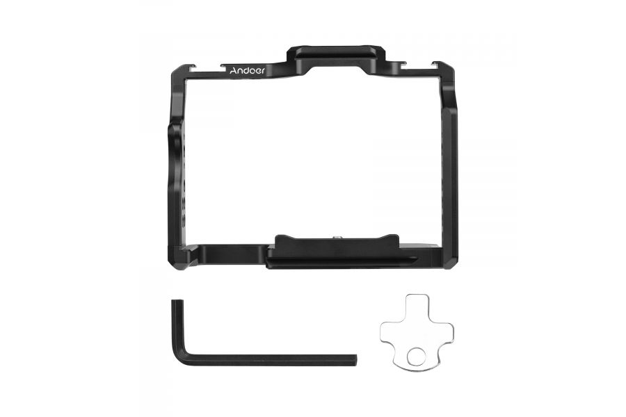 Клетка Andoer для фотокамер Sony A7IV, A7III, A7II, A7RIII, A7RII, A7SII