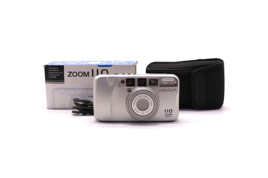 Фотокамера аналоговая Minolta 110 Zoom Date в упаковке