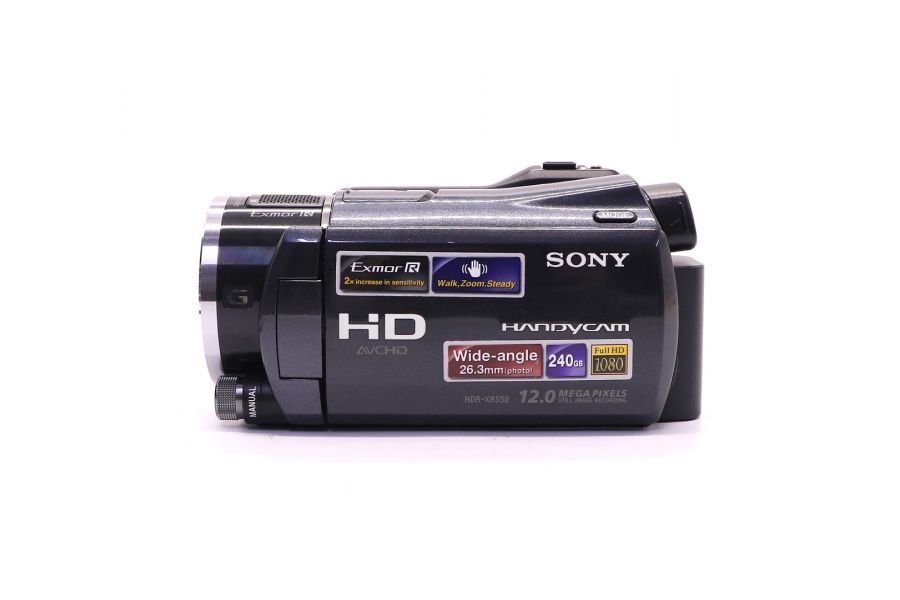 Видеокамера Sony HDR-XR550E в упаковке