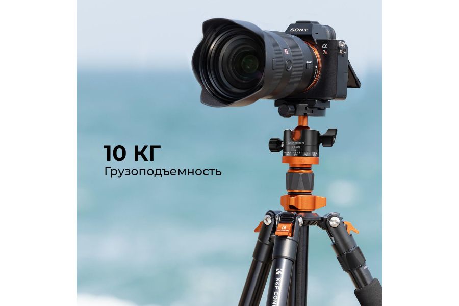 Штатив K&F Concept K255A4 + BH-28L