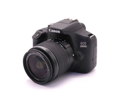 Фотоаппарат Canon EOS 2000D kit (пробег 8545 кадров)