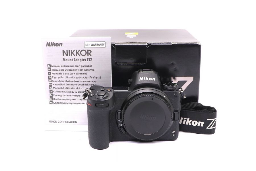 Nikon Z6 body в упаковке (пробег 69165 кадров)