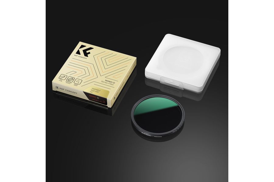 Светофильтр K&F Concept 55mm Nano-D Variable ND2-ND400 (1-9 Stop)