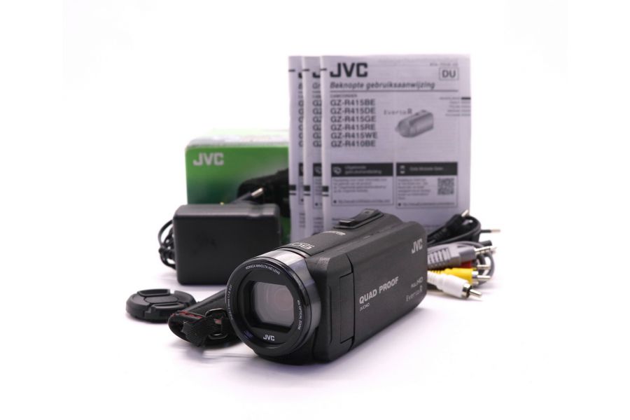Видеокамера JVC Everio R GZ-R415BE в упаковке
