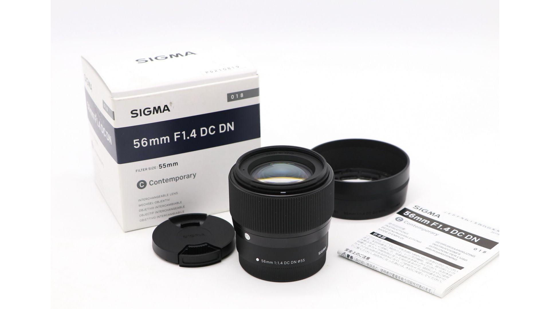 Sigma 56. Sigma коробка. Sigma 56mm f/1.4 DC DN Contemporary Fujifilm x-Mount отзывы. Сигма на японском.